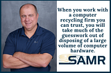 Albert Boufarah of SAMR Inc. Explains How to Secure Hard Drives Before Recycling