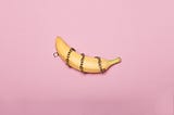 A banana in chains