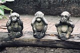 The Three wise monkeys