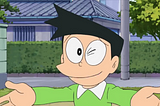 Suneo character from Doraemon Cartoon