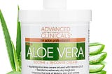Comprehensive Review: Advanced Clinicals Aloe Vera Lotion Sun Burn Recovery Cream