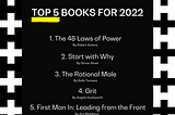 HIMMENSE BOOK RECOMMENDATIONS FOR 2022