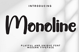 Moonoline Font