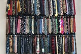 colorful neckties