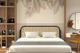 bme-aurous-43-inch-queen-platform-bed-frame-rattan-headboard-bohemian-style-solid-wood-caramel-1