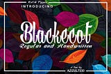 Blackecot Font