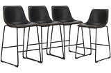 jhk-26-inch-counter-height-bar-stools-set-of-4-modern-faux-leather-high-barstools-with-back-and-meta-1