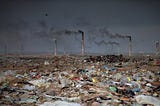 Polluted wasteland, our future, image courtesy of https://onehandforearth.wordpress.com/2016/10/03/a-polluted-wasteland/