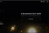 How To Stake Your $CMDX Tokens Using Cosmostation