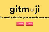 [GIT] gitmoji for meaningful commit