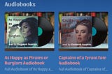 SFF Books by Trans Fem Authors Available in Audio
