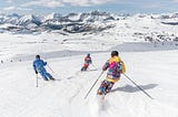 Skiing in a Winter Wonderland