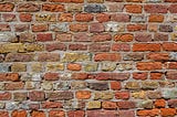 a brick wall