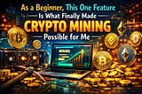 Entering the world of crypto mining as a beginner can feel overwhelming.