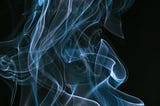 artsy swirling smoke