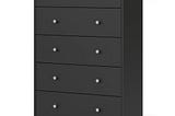 tvilum-portland-5-drawer-chest-black-1