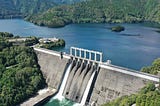 Check out the big dams on Shikoku Island!