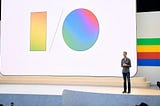 A graphic of Google IO