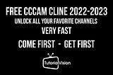 1 Year FREE CCCAM Clines 2022
