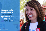 Vote for Alison Hartson for Senate to fight for the interests of everyday Americans.