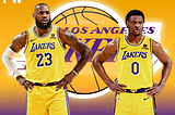 Bronny James and his fatherLebron James