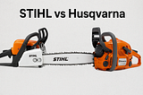 Husqvarna and STIHL are the most popular chainsaw brands.