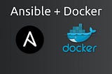 httpd on docker using Ansible