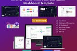 Investment Portfolio Dashboard Template UI Kit For Investment, Insurance, Mutual Funds