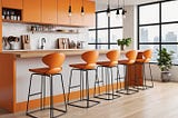 Orange-Bar-Stools-Counter-Stools-1