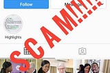 Instagram Deleted my Account because someone else impersonated me