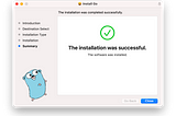 Golang — Configuration on Mac OS