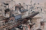 An Advanced City in Which Even the Rich Use Public Transportation