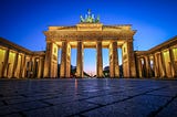 Big archway in Berlin