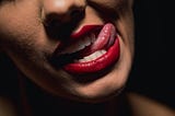 Red lips