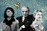 Jacqueline Kennedy Onassis, Aristotle Onassis, and Maria Callas