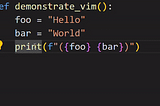 My favorite Vim combos