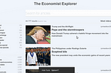 Building a better The Economist search