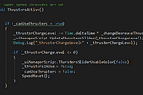 2D Games Framework: Scaling Bar HUD for Thrusters