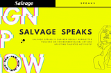 SALAVGE Speaks