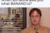 ‘The Office’ Trivia — Banano Discord