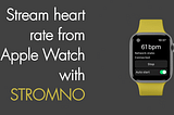 Add heart rate on stream from Apple Watch or Samsung Watch