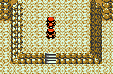 Le personne démarre un combat contre “Dresseur Pokémon RED” en haut du Mont Argent dans les versions Pokémon Or & Argent
