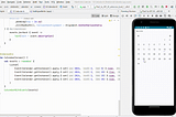 Creating a Monthly Calendar View with Event Indicators in Jetpack Compose