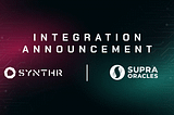 SYNTHR Protocol Integrates SupraOracle Price Feeds To Power Minting of Synthetic Assets and more on…