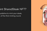 How to mint SharedSteak NFT?