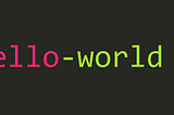 Hello World: Blog.initialize();