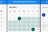 Create a Custom Flutter Calendar Picker With Multi and Range Modes Supported