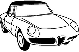 Alexa and her Alfa Romeo