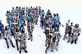 From Zero to Crowd: A Guide to 3D Crowd Generation using Stable-Diffusion and Blender