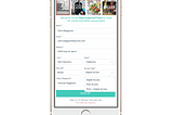 Time Subscribed Form